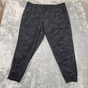 Lululemon‎ Pants Women's Size 20 Align Camo Jogger Black Grey Athleisure
